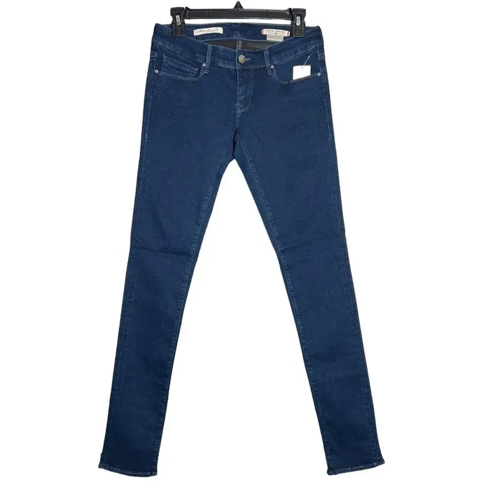 Mavi Serena Skinny Jeans Size 27x33 Dark Blue Low Rise Stretch Denim Fit NEW